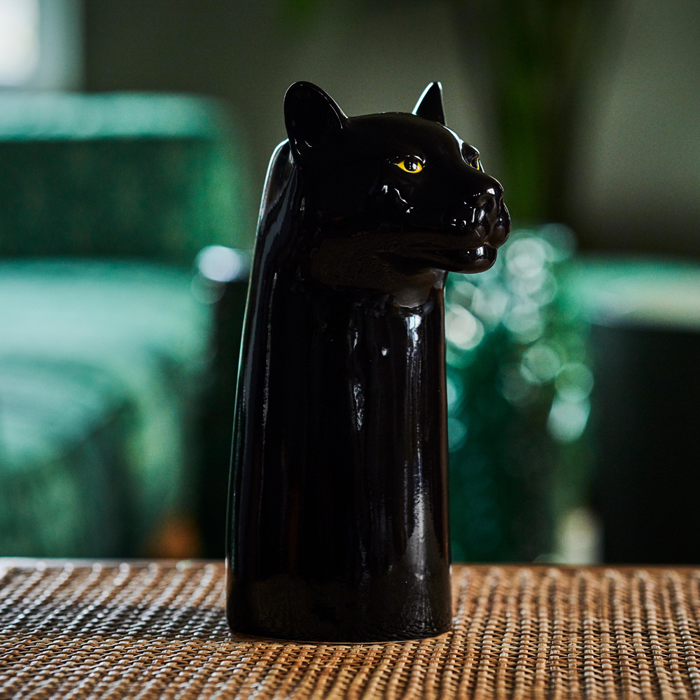 Panther Flower Vase