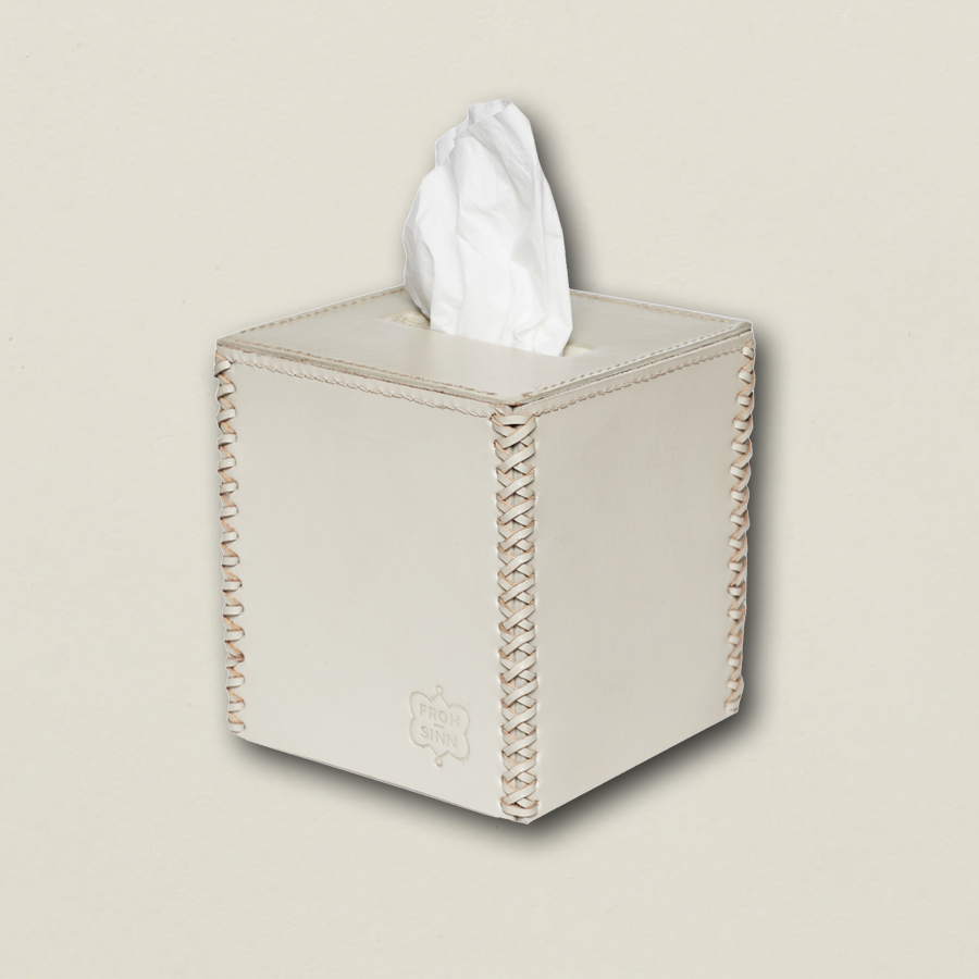 Rauchig farbige Papiertuchbox
