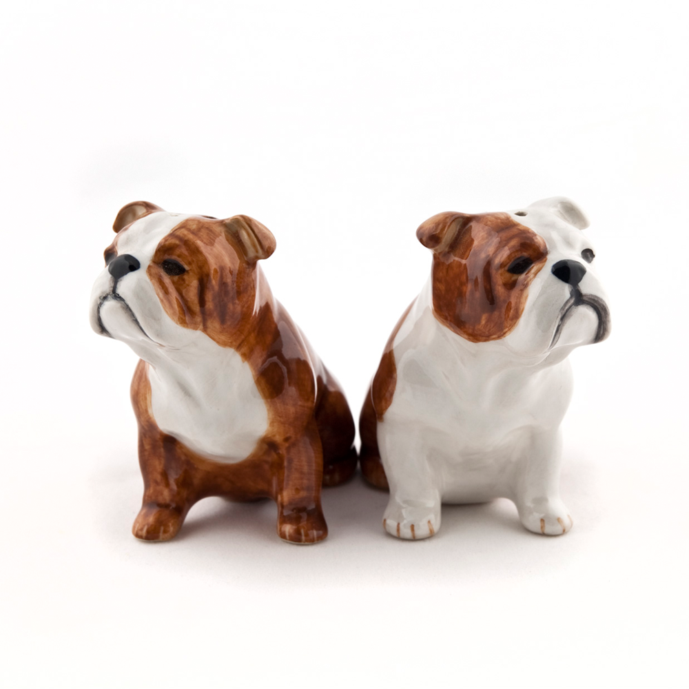 Englische Bulldogge Salz &amp; Pfeffer Set