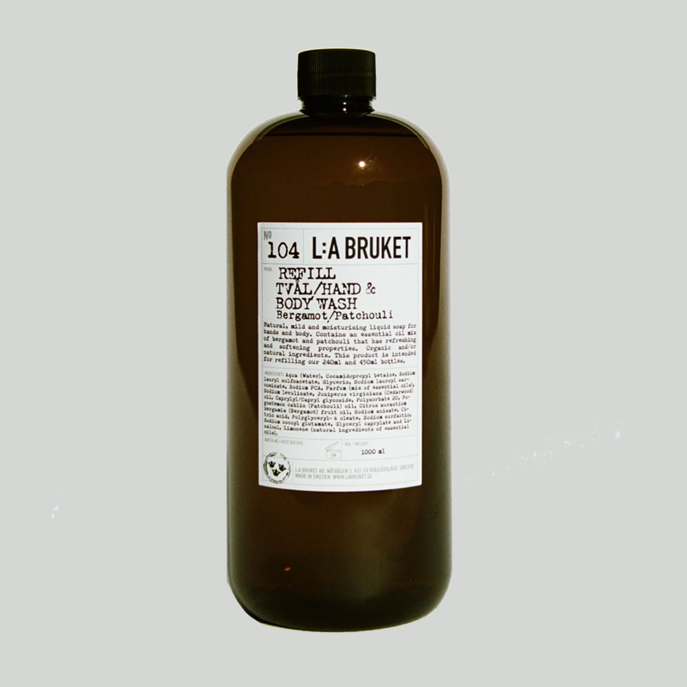Refill Hand &amp; Body wash - 104 bergamot/patchouli