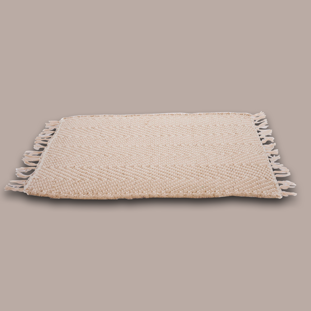 Tischset textil - latte macchiato