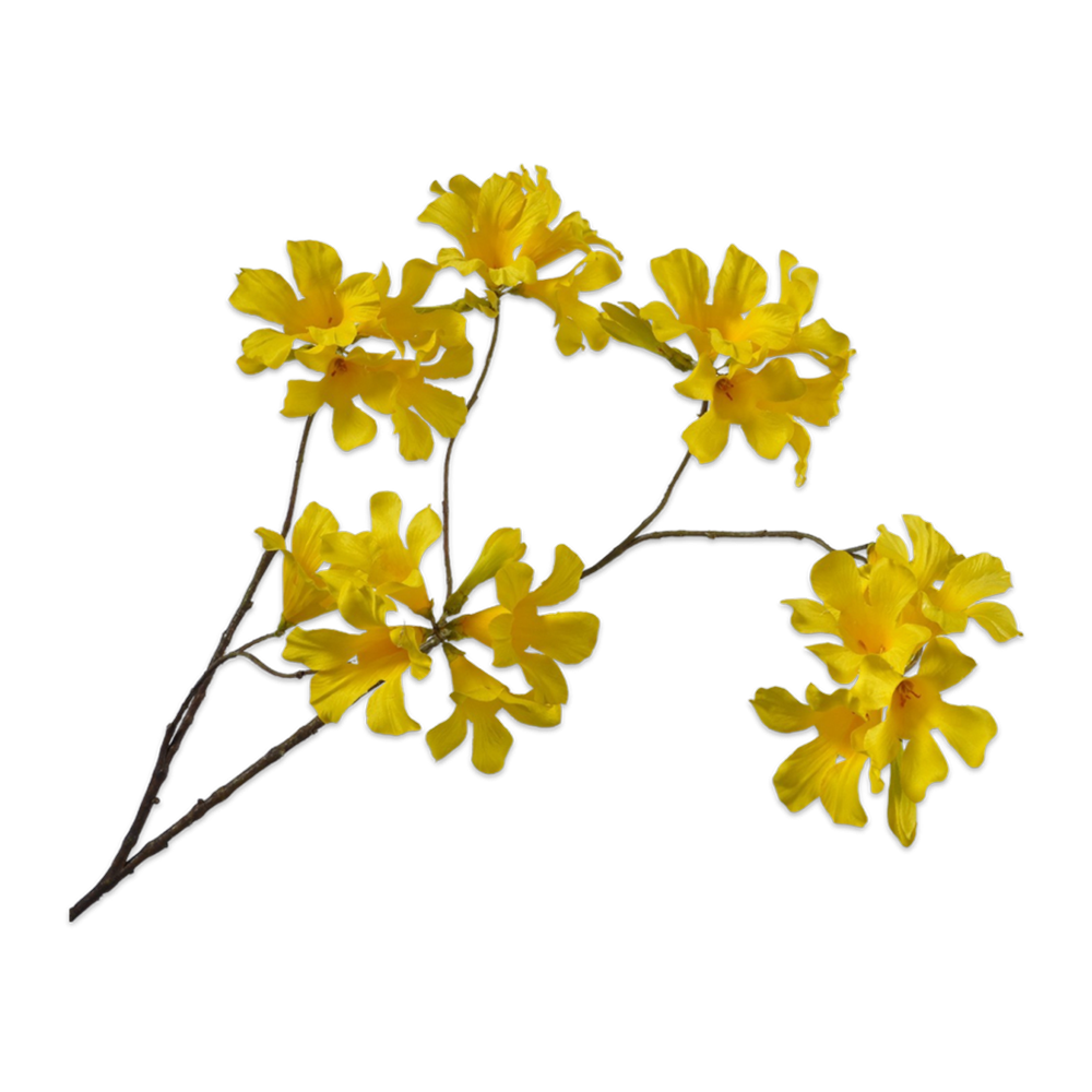 Kunstblume Sundaville Kletterpflanze - gelb