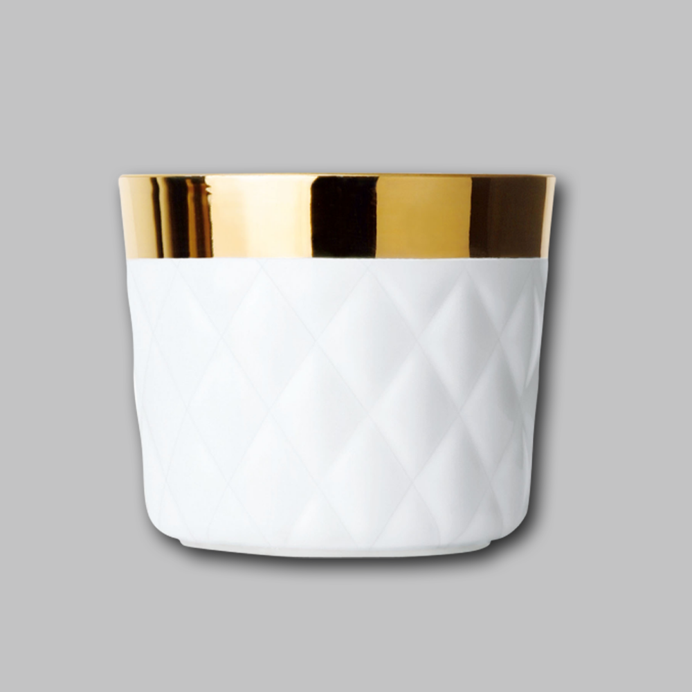 Champagnerbecher - Sip of Gold white cushion