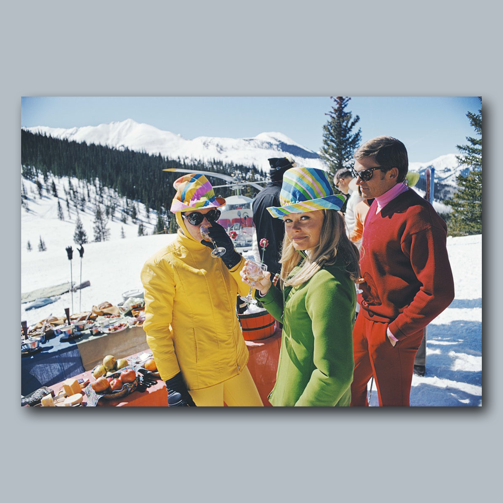 Wandbild Acrylglas Slim Aarons - Snowmass Village