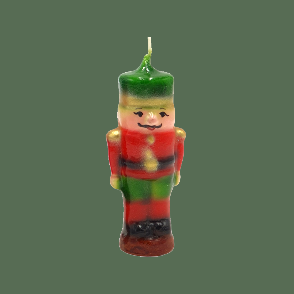 Kerze Weihnachten - Nussknacker, piccolo
