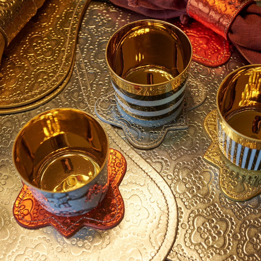 Champagnerbecher - Sip of Gold ca' d'oro, vertikal gestreift