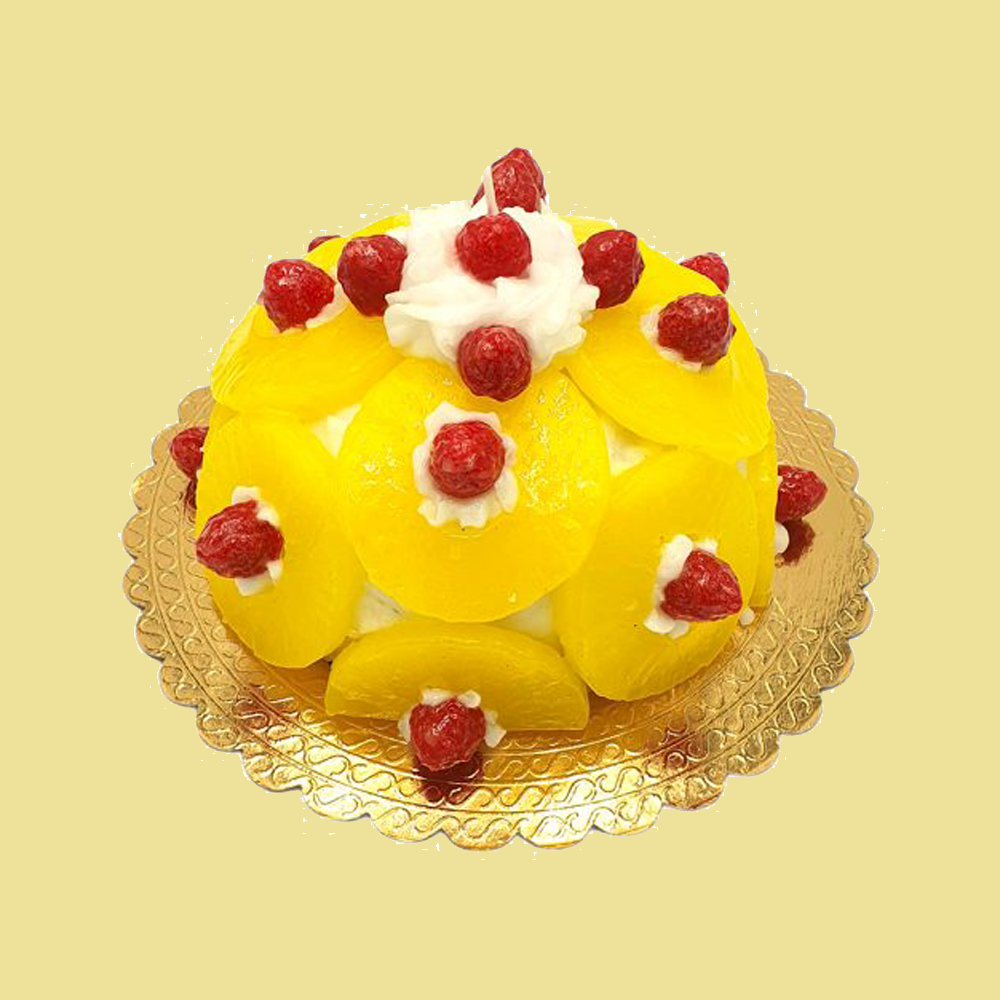 Kerze Torte - Ananastorte