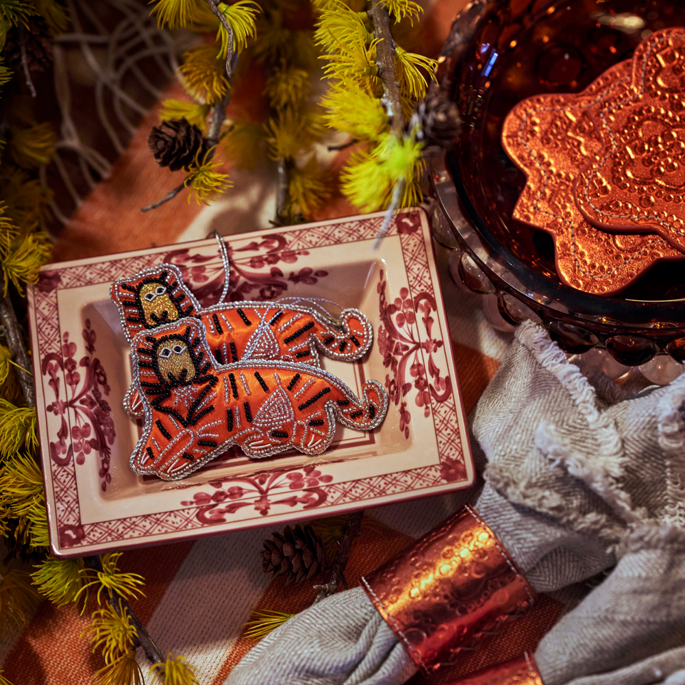 Schale Vide Poche ORIENTE ITALIANO - vermiglio