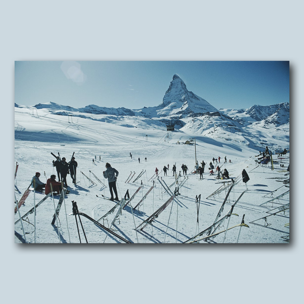 Slim Aarons - Zermatt Skii